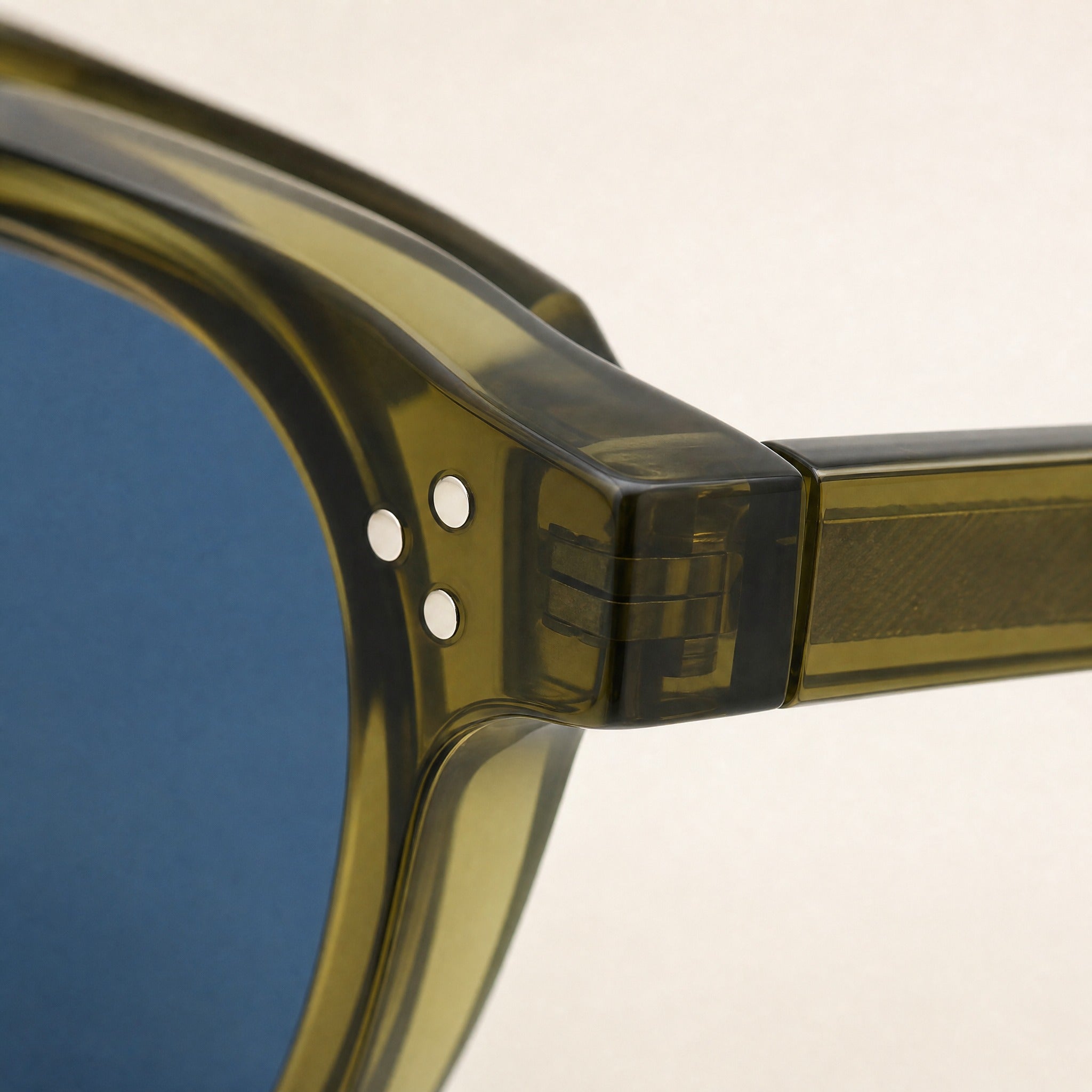 Retro Punk polarizadas hombre gafas de sol cuadradas - macro