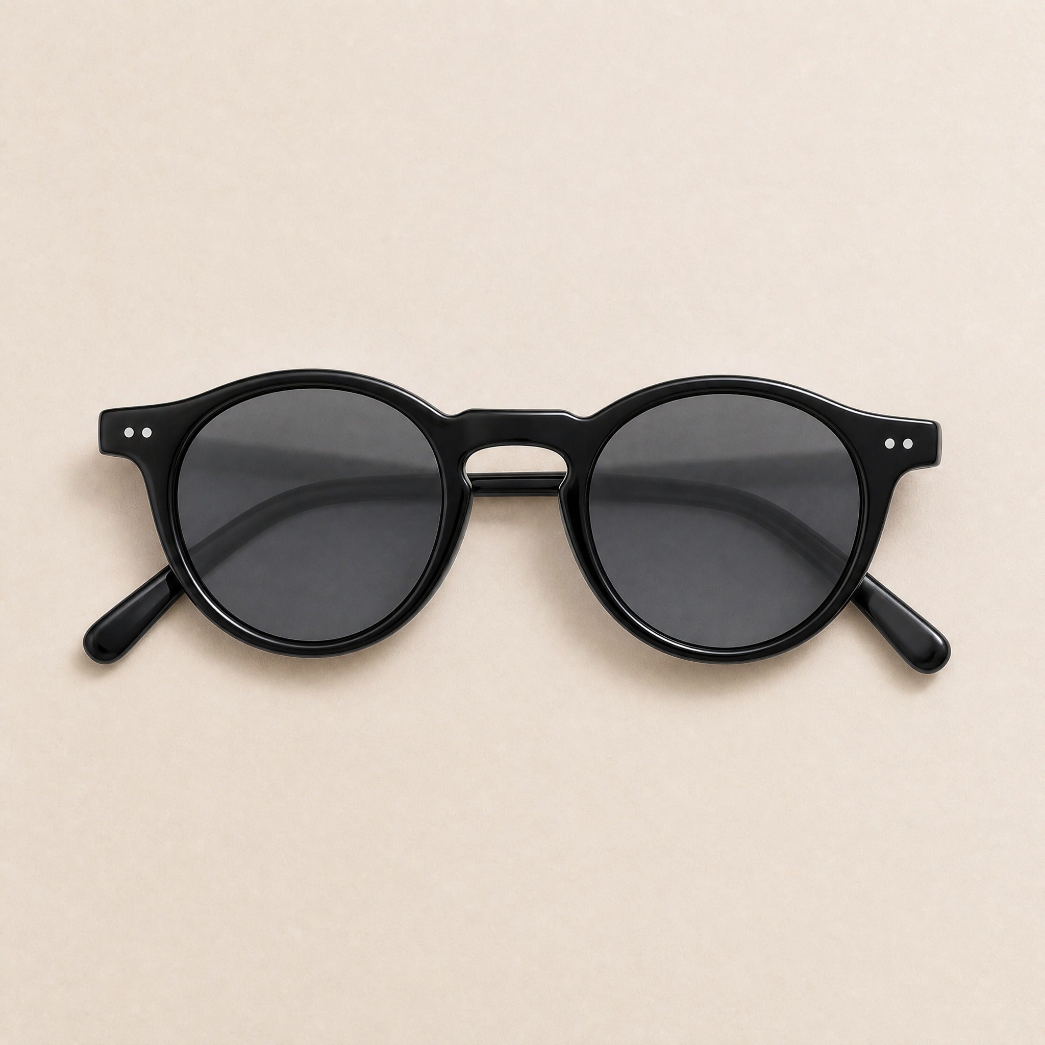 Gafas de sol para mujer, gafas solares redondas Retro para - flat