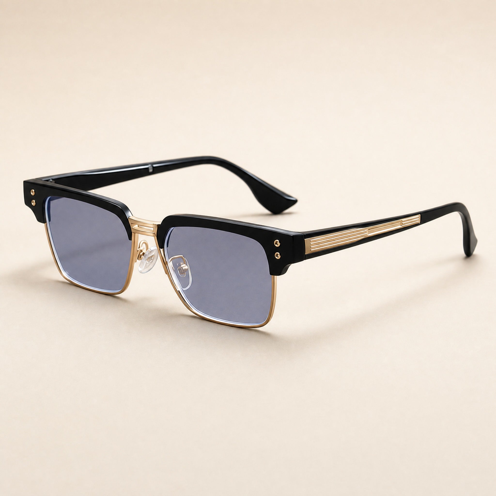 Gafas de Lectura Vintage Semi-Rimless Montura Retro con