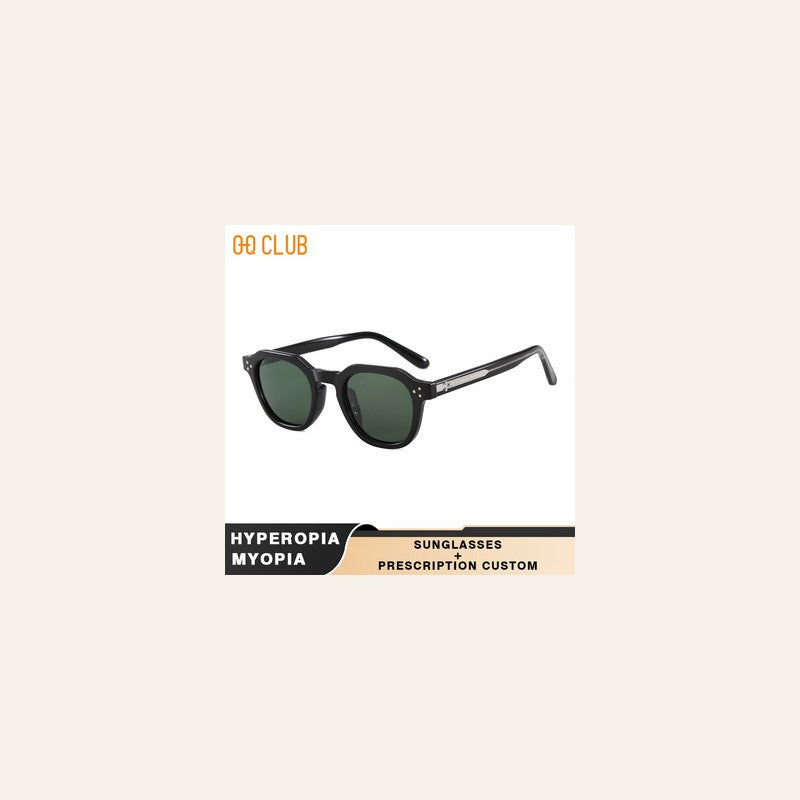 Gafas de sol polarizadas Retro polígono