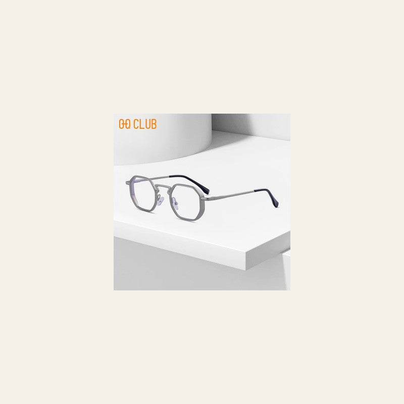 Gafas graduadas antiluz azul para hombre monturas de gafas